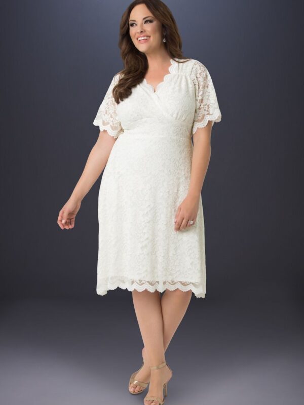 Graced with Love Plus Size Lace Wedding Dress  19170901