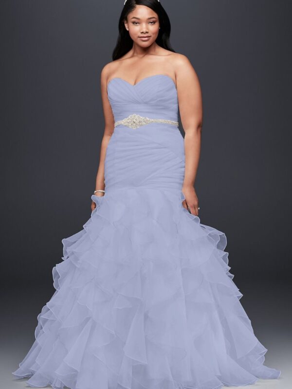 Lace-Up Plus Size Mermaid Wedding Dress Collection 4XL9WG3832