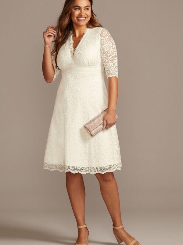 Plus Size Wedding Belle Short Dress  DB19150905