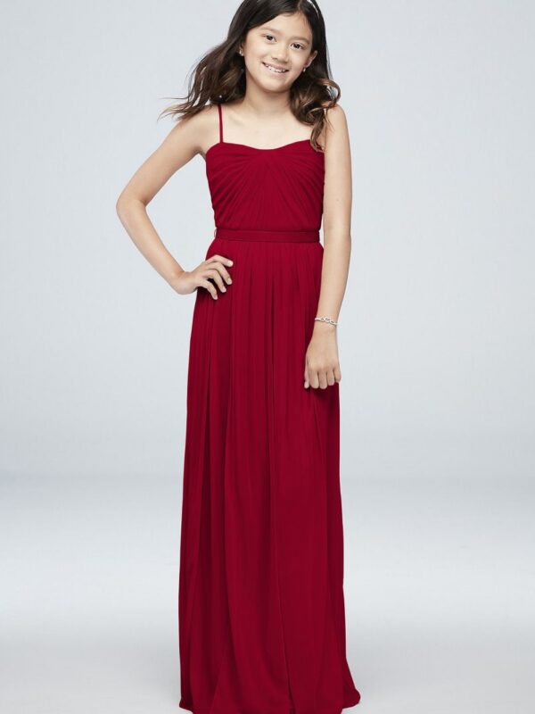 Style-Your-Way 6 Tie Junior Bridesmaid Dress JB9883