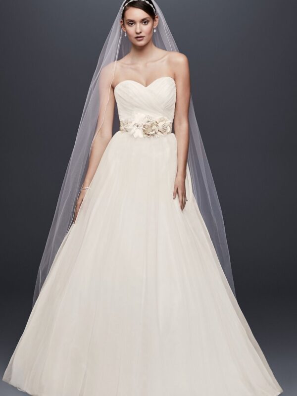 Tulle Wedding Dress with Sweetheart Neckline Collection NTWG3802