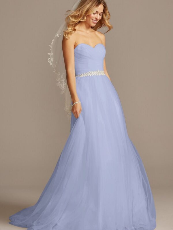 Strapless Sweetheart Tulle Wedding Dress Collection WG3802